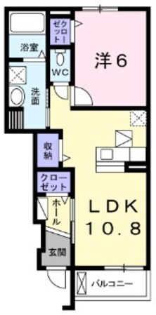 サニーガーデン仁豊野の物件間取画像